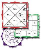 Jyotish Chart Screenshots